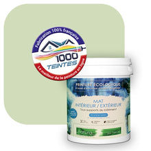 Charger l'image dans la galerie, Peinture écologique Natura Tassili® Les Verts (L'Atelier by Edicolor 185B/185-B/185B1) Intérieur/Extérieur MAT