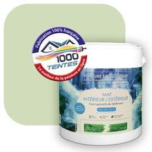 Charger l'image dans la galerie, Peinture écologique Natura Tassili® Les Verts (L'Atelier by Edicolor 185B/185-B/185B1) Intérieur/Extérieur MAT