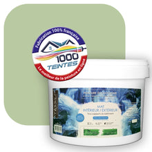 Charger l'image dans la galerie, Peinture écologique Natura Tassili® Les Verts (L'Atelier by Edicolor 185C/185-C/185C1) Intérieur/Extérieur MAT