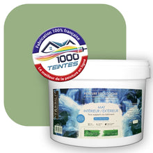 Charger l'image dans la galerie, Peinture écologique Natura Tassili® Les Verts (L'Atelier by Edicolor 185D/185-D/185D1) Intérieur/Extérieur MAT