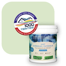 Charger l'image dans la galerie, Peinture écologique Natura Tassili® Les Verts (L'Atelier by Edicolor 186A/186-A/186A1) Intérieur/Extérieur MAT