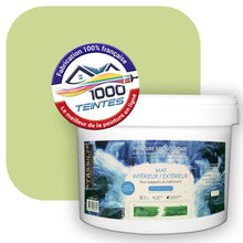 Charger l'image dans la galerie, Peinture écologique Natura Tassili® Les Verts (L'Atelier by Edicolor 187B/187-B/187B1) Intérieur/Extérieur MAT