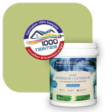 Charger l'image dans la galerie, Peinture écologique Natura Tassili® Les Verts (L'Atelier by Edicolor 188C/188-C/188C1) Intérieur/Extérieur MAT