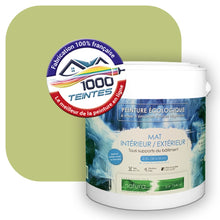 Charger l'image dans la galerie, Peinture écologique Natura Tassili® Les Verts (L'Atelier by Edicolor 188C/188-C/188C1) Intérieur/Extérieur MAT