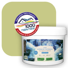 Charger l'image dans la galerie, Peinture écologique Natura Tassili® Les Verts (L'Atelier by Edicolor 189C/189-C/189C1) Intérieur/Extérieur MAT
