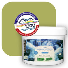 Charger l'image dans la galerie, Peinture écologique Natura Tassili® Les Verts (L'Atelier by Edicolor 189D/189-D/189D1) Intérieur/Extérieur MAT