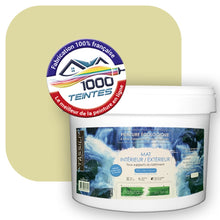 Charger l'image dans la galerie, Peinture écologique Natura Tassili® Les Verts (L'Atelier by Edicolor 190A/190-A/190A1) Intérieur/Extérieur MAT