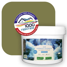 Charger l'image dans la galerie, Peinture écologique Natura Tassili® Les Verts (L'Atelier by Edicolor 190E/190-E/190E1) Intérieur/Extérieur MAT