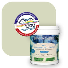 Charger l'image dans la galerie, Peinture écologique Natura Tassili® Les Verts (L'Atelier by Edicolor 191B/191-B/191B1) Intérieur/Extérieur MAT