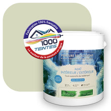 Charger l'image dans la galerie, Peinture écologique Natura Tassili® Les Verts (L'Atelier by Edicolor 191B/191-B/191B1) Intérieur/Extérieur MAT