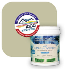 Charger l'image dans la galerie, Peinture écologique Natura Tassili® Les Verts (L'Atelier by Edicolor 191C/191-C/191C1) Intérieur/Extérieur MAT