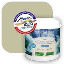 Charger l'image dans la galerie, Peinture écologique Natura Tassili® Les Verts (L'Atelier by Edicolor 191C/191-C/191C1) Intérieur/Extérieur MAT