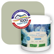 Charger l'image dans la galerie, Peinture écologique Natura Tassili® Les Verts (L'Atelier by Edicolor 192C/192-C/192C1) Intérieur/Extérieur MAT