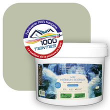Charger l'image dans la galerie, Peinture écologique Natura Tassili® Les Verts (L'Atelier by Edicolor 192C/192-C/192C1) Intérieur/Extérieur MAT
