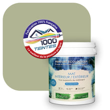 Charger l'image dans la galerie, Peinture écologique Natura Tassili® Les Verts (L'Atelier by Edicolor 193C/193-C/193C1) Intérieur/Extérieur MAT
