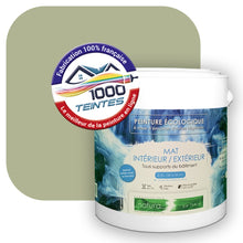 Charger l'image dans la galerie, Peinture écologique Natura Tassili® Les Verts (L'Atelier by Edicolor 193C/193-C/193C1) Intérieur/Extérieur MAT