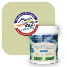 Charger l'image dans la galerie, Peinture écologique Natura Tassili® Les Verts (L'Atelier by Edicolor 194A/194-A/194A1) Intérieur/Extérieur MAT