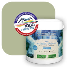 Charger l'image dans la galerie, Peinture écologique Natura Tassili® Les Verts (L'Atelier by Edicolor 195C/195-C/195C1) Intérieur/Extérieur MAT