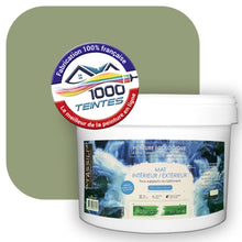 Charger l'image dans la galerie, Peinture écologique Natura Tassili® Les Verts (L'Atelier by Edicolor 195D/195-D/195D1) Intérieur/Extérieur MAT