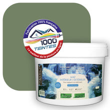 Charger l'image dans la galerie, Peinture écologique Natura Tassili® Les Verts (L'Atelier by Edicolor 195E/195-E/195E1) Intérieur/Extérieur MAT