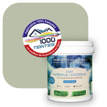 Charger l'image dans la galerie, Peinture écologique Natura Tassili® Les Verts (L'Atelier by Edicolor 196C/196-C/196C1) Intérieur/Extérieur MAT