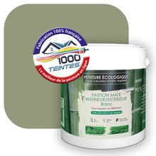 Charger l'image dans la galerie, Peinture écologique Natura Tassili® Les Verts (L'Atelier by Edicolor 196E/196-E/196E1) Intérieur/Extérieur MAT