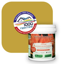 Charger l'image dans la galerie, Peinture écologique Natura Tassili® Les Jaunes (L'Atelier by Edicolor 076E/076-E/076E1) Intérieur/Extérieur SATIN