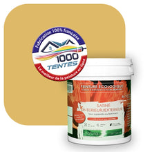 Charger l'image dans la galerie, Peinture écologique Natura Tassili® Les Jaunes (L'Atelier by Edicolor 078D/078-D/078D1) Intérieur/Extérieur SATIN