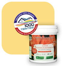 Charger l'image dans la galerie, Peinture écologique Natura Tassili® Les Jaunes (L'Atelier by Edicolor 079B/079-B/079B1) Intérieur/Extérieur SATIN
