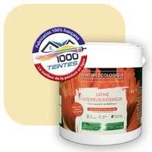 Charger l'image dans la galerie, Peinture écologique Natura Tassili® Les Jaunes (L'Atelier by Edicolor 080B/080-B/080B1) Intérieur/Extérieur SATIN