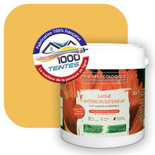 Charger l'image dans la galerie, Peinture écologique Natura Tassili® Les Jaunes (L'Atelier by Edicolor 082D/082-D/082D1) Intérieur/Extérieur SATIN