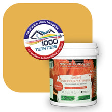 Charger l'image dans la galerie, Peinture écologique Natura Tassili® Les Jaunes (L'Atelier by Edicolor 082E/082-E/082E1) Intérieur/Extérieur SATIN