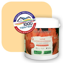 Charger l'image dans la galerie, Peinture écologique Natura Tassili® Les Jaunes (L'Atelier by Edicolor 084C/084-C/084C1) Intérieur/Extérieur SATIN