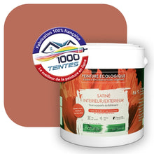 Charger l'image dans la galerie, Peinture écologique Natura Tassili® Les Rouges (L'Atelier by Edicolor 097E/097-E/097E1) Intérieur/Extérieur SATIN