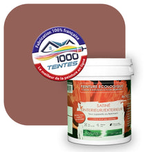 Charger l'image dans la galerie, Peinture écologique Natura Tassili® Les Rouges (L'Atelier by Edicolor 101C/101-C/101C1) Intérieur/Extérieur SATIN