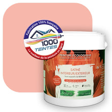 Charger l'image dans la galerie, Peinture écologique Natura Tassili® Les Rouges (L'Atelier by Edicolor 104B/104-B/104B1) Intérieur/Extérieur SATIN