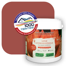 Charger l'image dans la galerie, Peinture écologique Natura Tassili® Les Rouges (L'Atelier by Edicolor 104E/104-E/104E1) Intérieur/Extérieur SATIN
