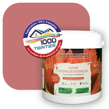 Charger l'image dans la galerie, Peinture écologique Natura Tassili® Les Rouges (L'Atelier by Edicolor 105D/105-D/105D1) Intérieur/Extérieur SATIN