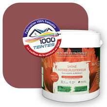 Charger l'image dans la galerie, Peinture écologique Natura Tassili® Les Rouges (L'Atelier by Edicolor 106E/106-E/106E1) Intérieur/Extérieur SATIN