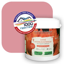 Charger l'image dans la galerie, Peinture écologique Natura Tassili® Les Rouges (L'Atelier by Edicolor 115B/115-B/115B1) Intérieur/Extérieur SATIN