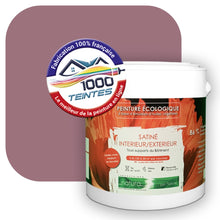 Charger l'image dans la galerie, Peinture écologique Natura Tassili® Les Rouges (L'Atelier by Edicolor 116D/116-D/116D1) Intérieur/Extérieur SATIN