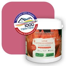 Charger l'image dans la galerie, Peinture écologique Natura Tassili® Les Rouges (L'Atelier by Edicolor 121A/121-A/121A1) Intérieur/Extérieur SATIN