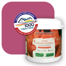 Charger l'image dans la galerie, Peinture écologique Natura Tassili® Les Rouges (L'Atelier by Edicolor 121D/121-D/121D1) Intérieur/Extérieur SATIN