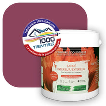Charger l'image dans la galerie, Peinture écologique Natura Tassili® Les Rouges (L'Atelier by Edicolor 121E/121-E/121E1) Intérieur/Extérieur SATIN