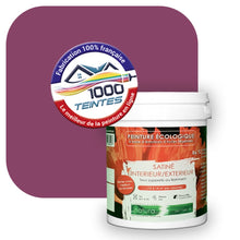 Charger l'image dans la galerie, Peinture écologique Natura Tassili® Les Violets (L'Atelier by Edicolor 123E/123-E/123E1) Intérieur/Extérieur SATIN