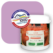 Charger l'image dans la galerie, Peinture écologique Natura Tassili® Les Violets (L'Atelier by Edicolor 125A/125-A/125A1) Intérieur/Extérieur SATIN