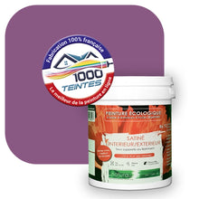 Charger l'image dans la galerie, Peinture écologique Natura Tassili® Les Violets (L'Atelier by Edicolor 125D/125-D/125D1) Intérieur/Extérieur SATIN