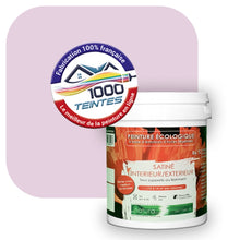 Charger l'image dans la galerie, Peinture écologique Natura Tassili® Les Violets (L'Atelier by Edicolor 126B/126-B/126B1) Intérieur/Extérieur SATIN