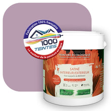 Charger l'image dans la galerie, Peinture écologique Natura Tassili® Les Violets (L'Atelier by Edicolor 127A/127-A/127A1) Intérieur/Extérieur SATIN