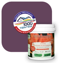 Charger l'image dans la galerie, Peinture écologique Natura Tassili® Les Violets (L'Atelier by Edicolor 127E/127-E/127E1) Intérieur/Extérieur SATIN